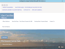 Tablet Screenshot of beachesandbunkers.com
